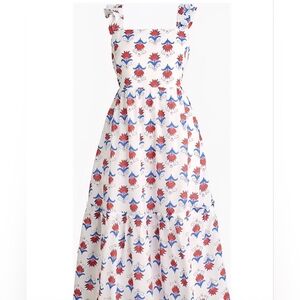 J.Crew Squareneck Midi Dress | Size 10 - NWT